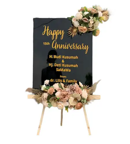 Papan Bunga Akrilik Subo