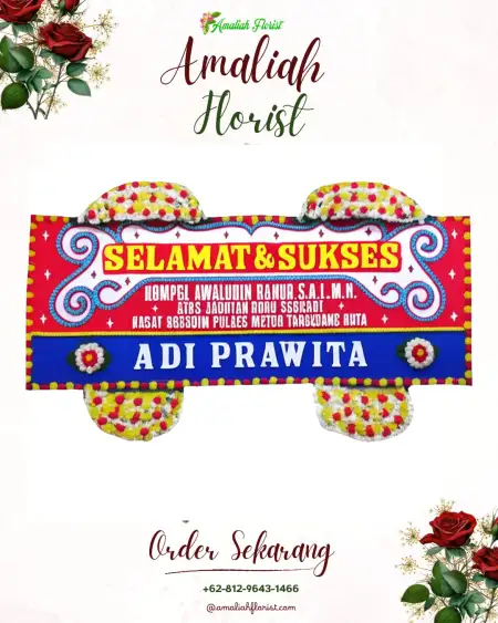 Papan Bunga Ucapan Selamat Subo