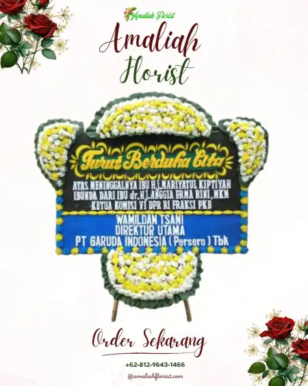 Papan Bunga Duka Subo